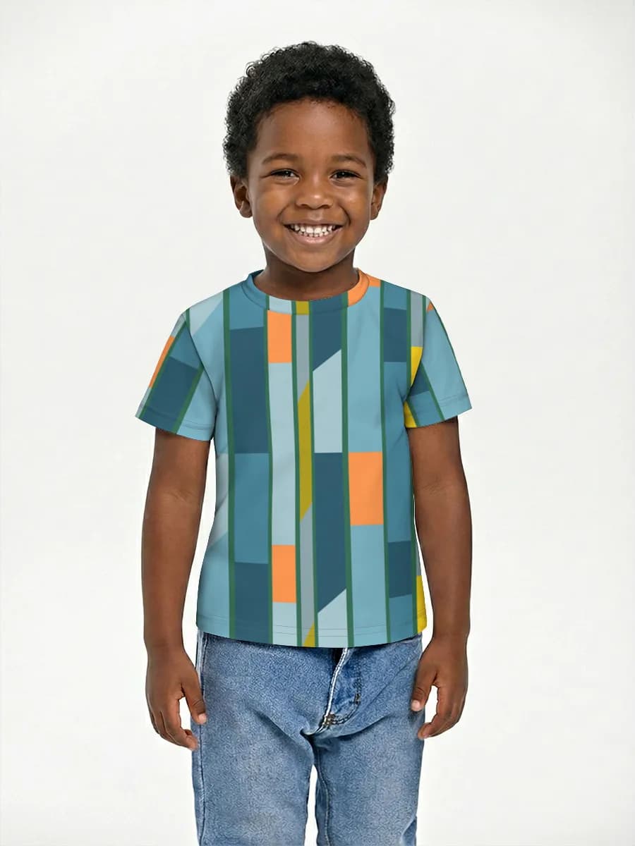 Children's cotton T-shirt (for boys. Copy)
