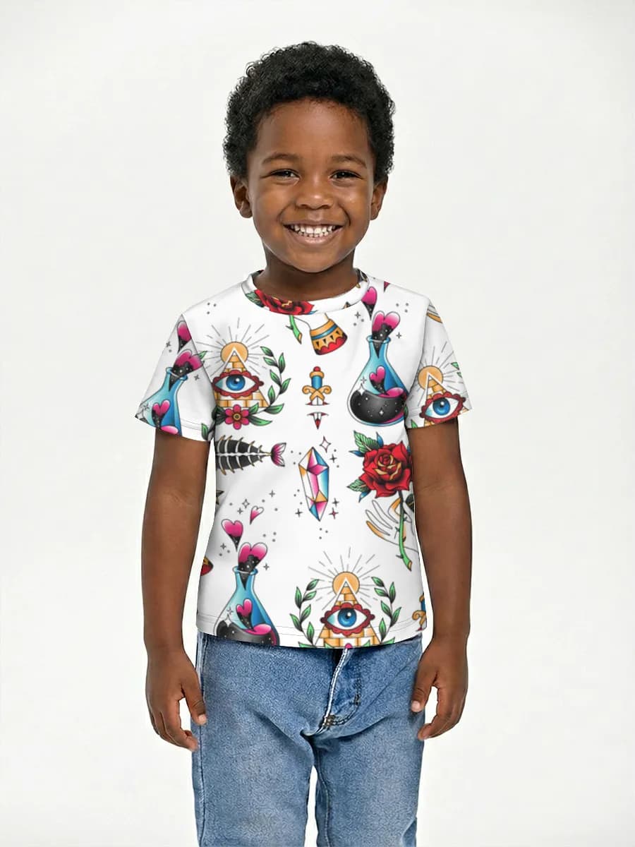 Children's cotton T-shirt (for boys. Copy)