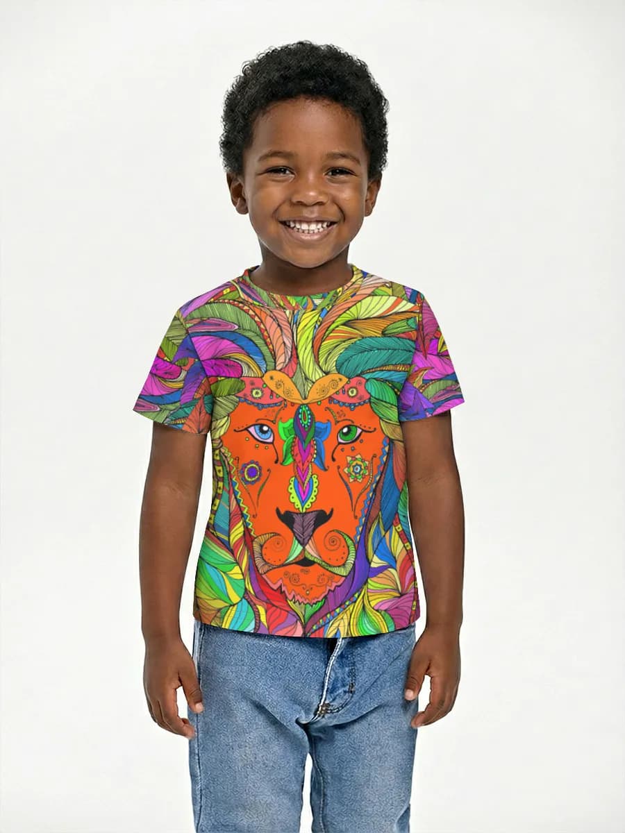 Children's cotton T-shirt (for boys. Copy)