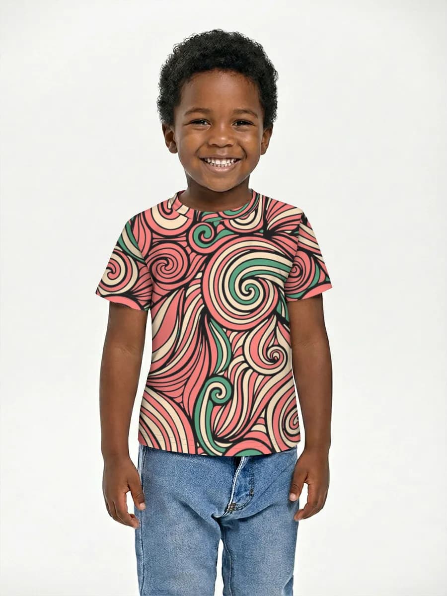 Children's cotton T-shirt (for boys. Copy)