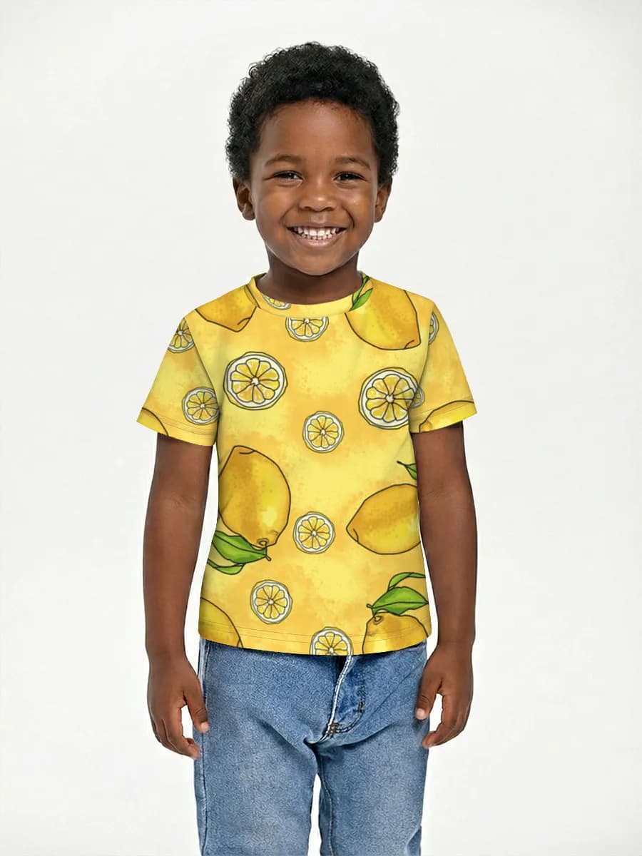 Children's cotton T-shirt (for boys. Copy)