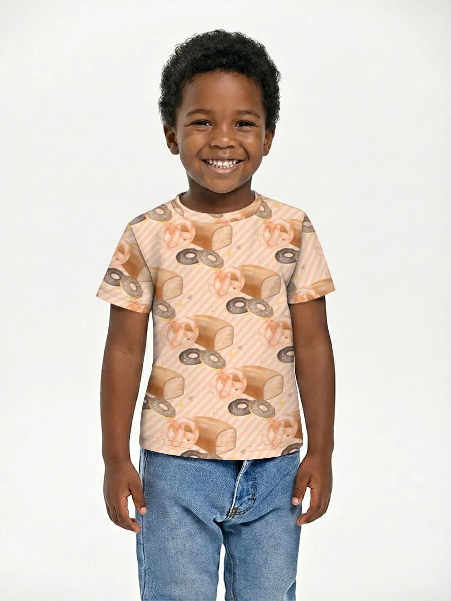 Children's cotton T-shirt (for boys. Copy)