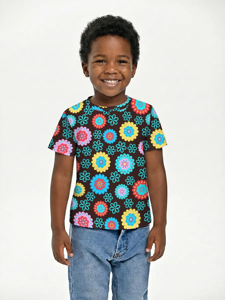 Children's cotton T-shirt (for boys. Copy)