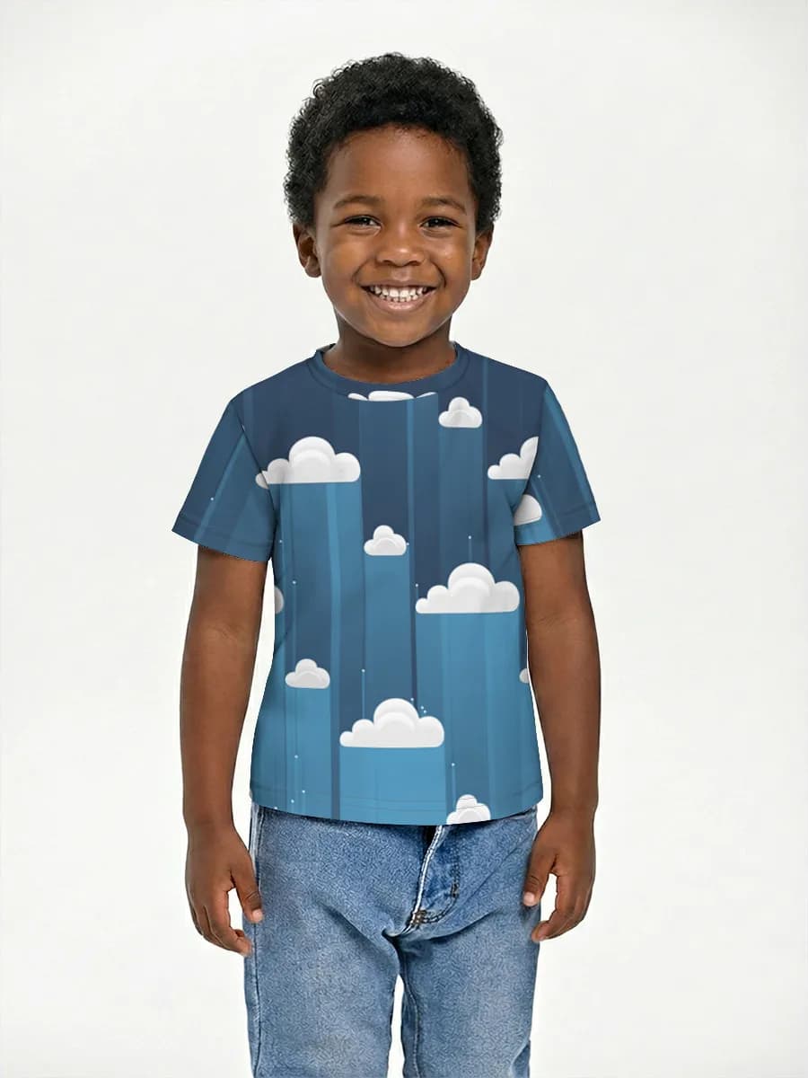 Children's cotton T-shirt (for boys. Copy)