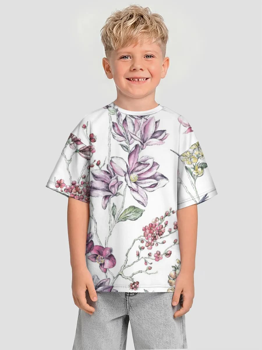 キッズ ビッグシルエットTシャツ