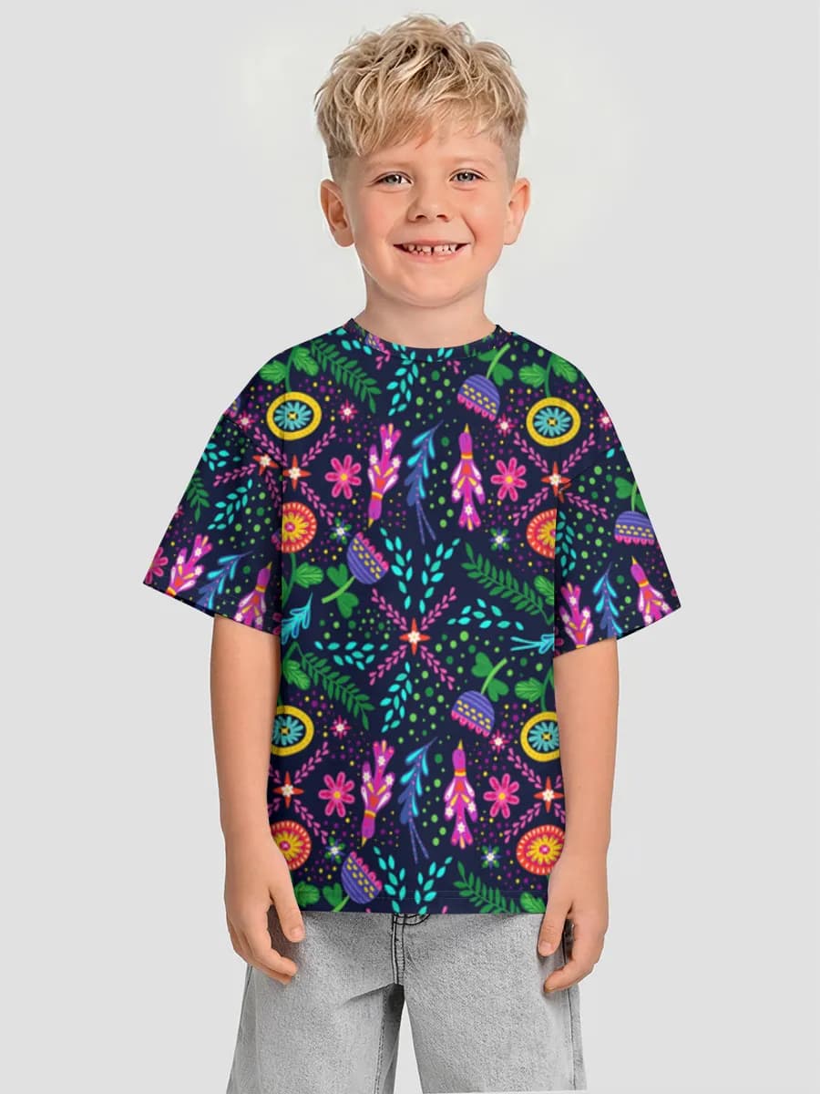 キッズ ビッグシルエットTシャツ