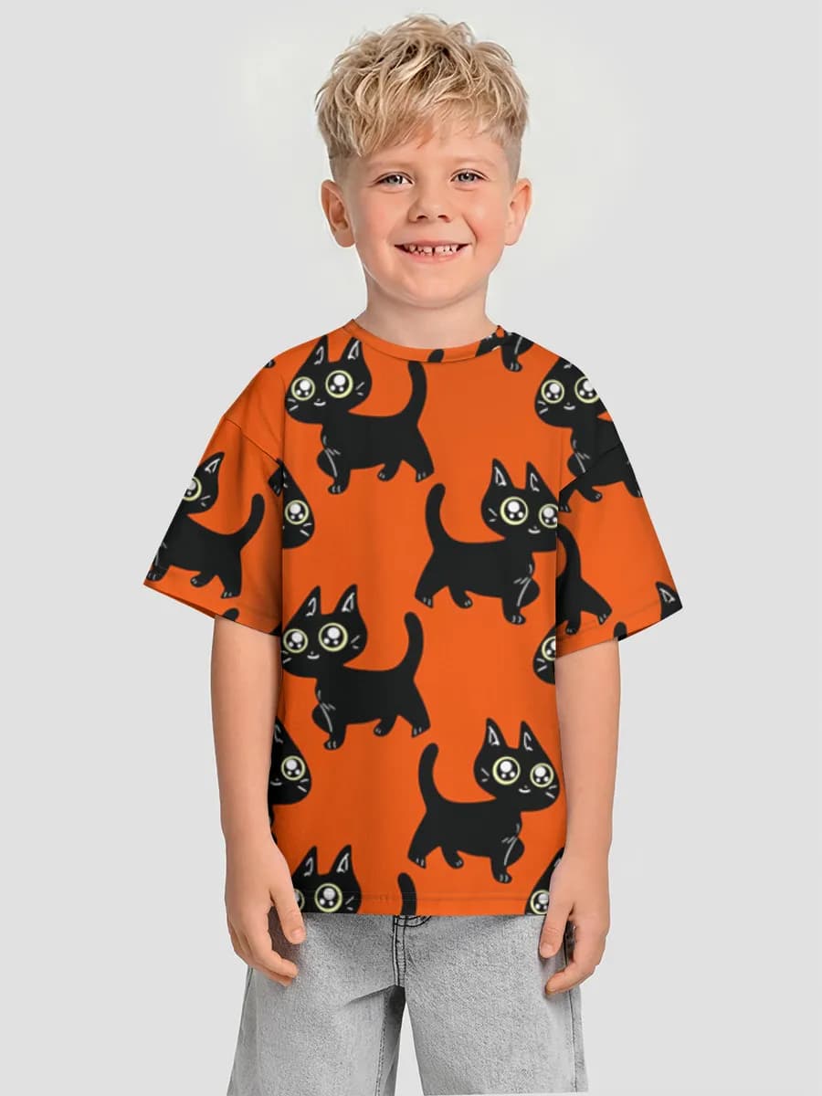 キッズ ビッグシルエットTシャツ