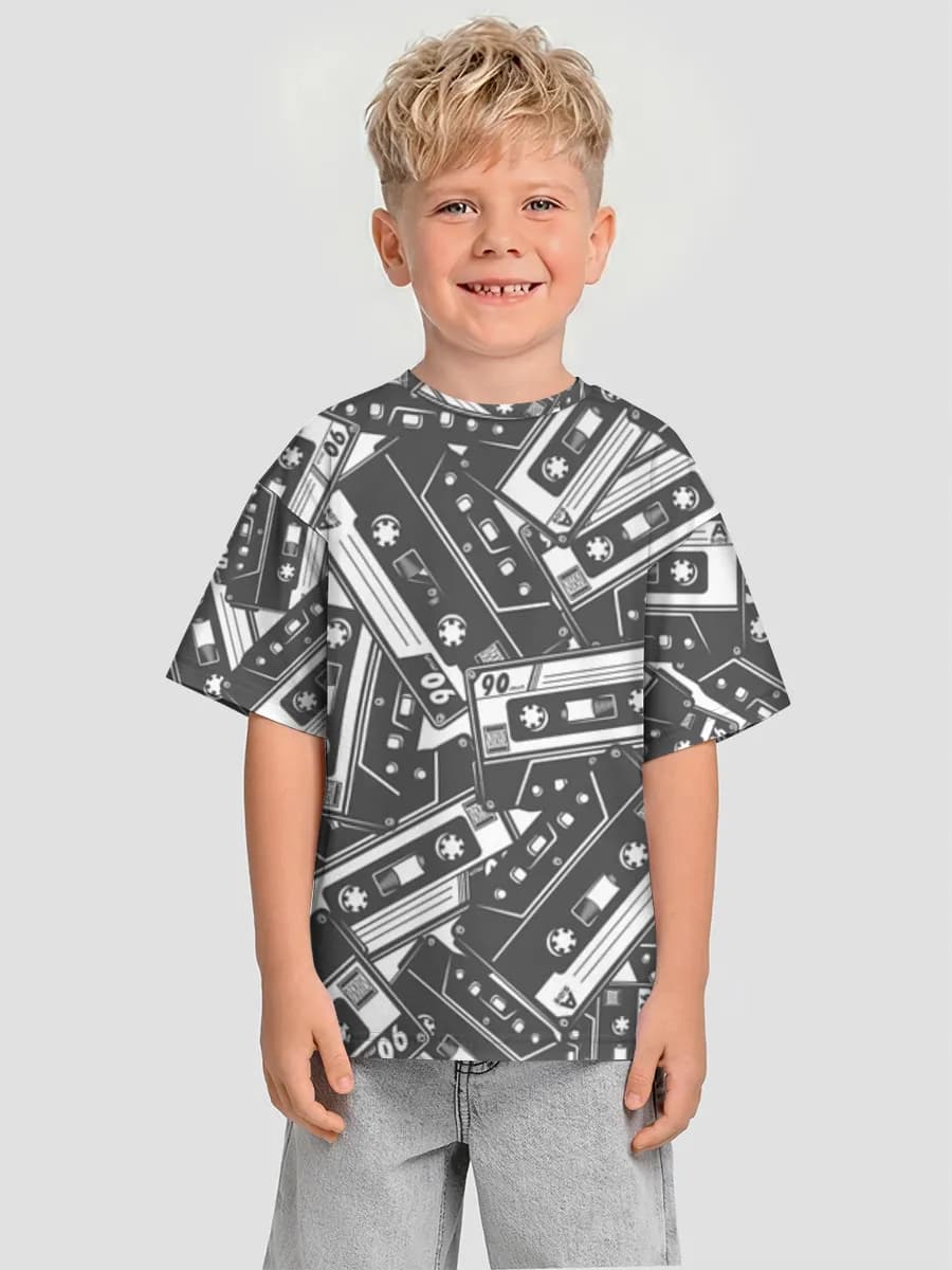 キッズ ビッグシルエットTシャツ