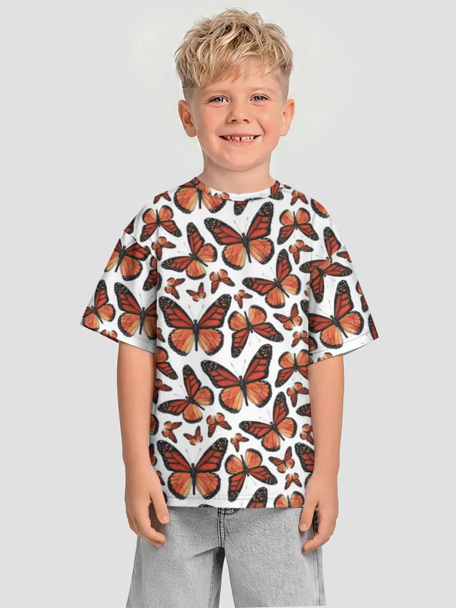 キッズ ビッグシルエットTシャツ