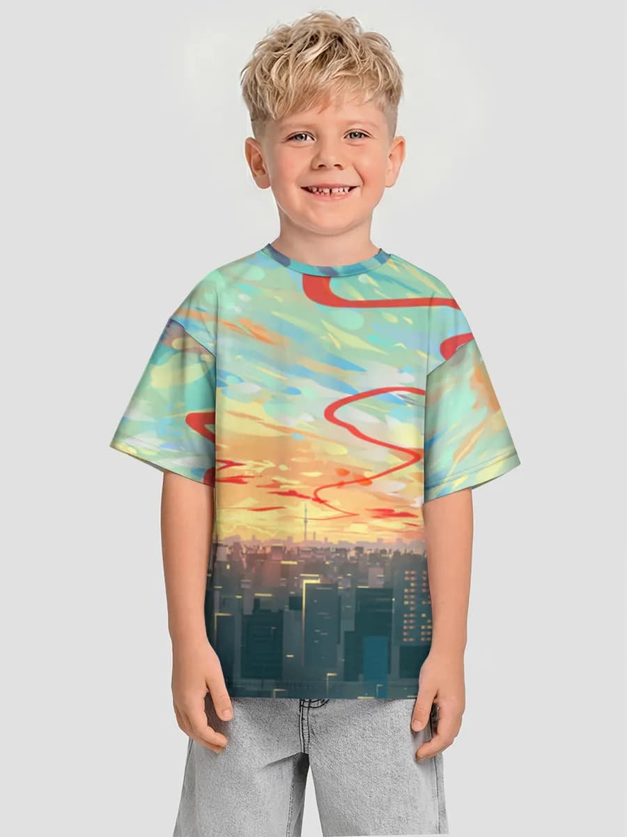 Children's T-shirt. Oversized