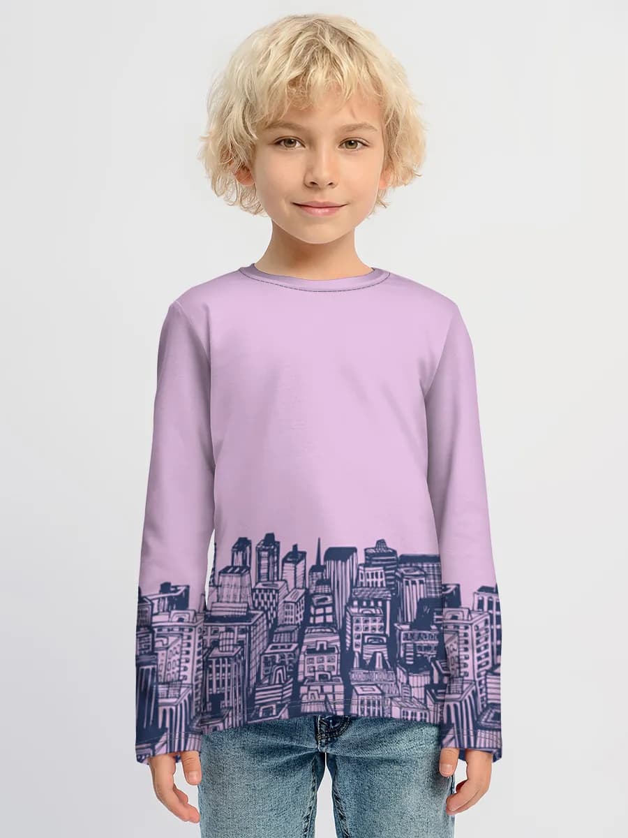 T-shirt Coton Manches Longues Enfant
