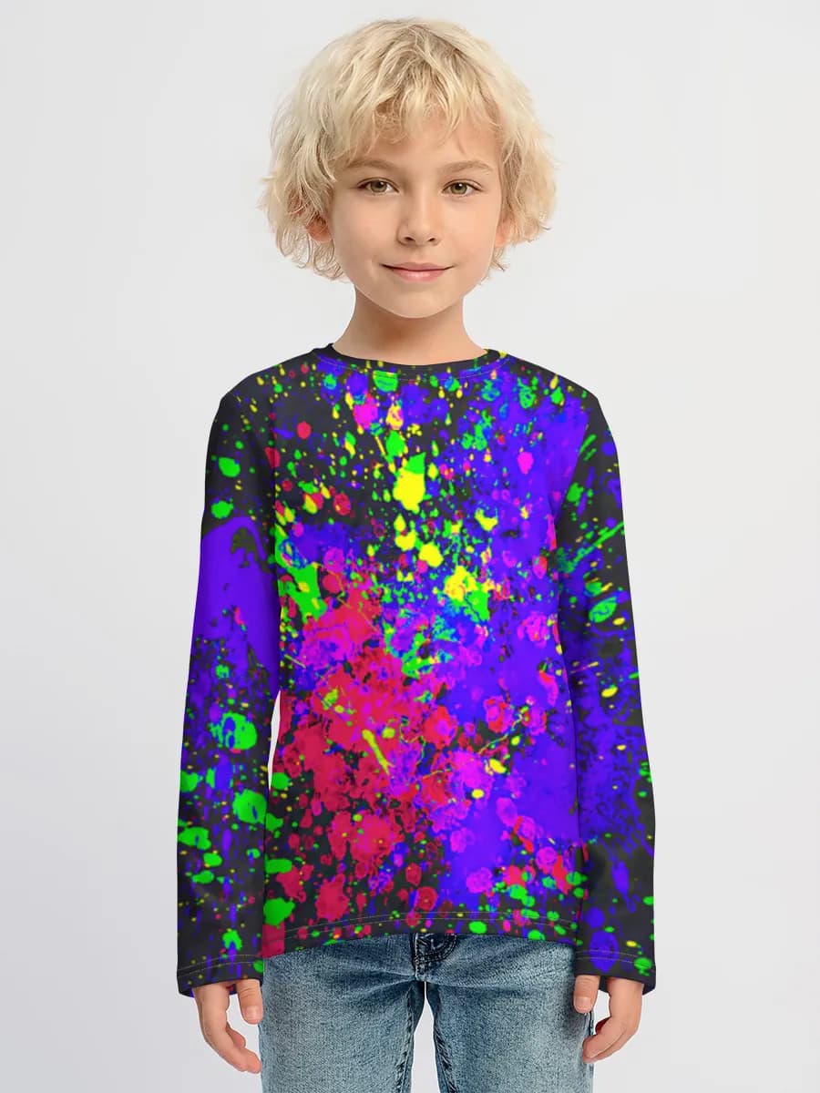 T-shirt Coton Manches Longues Enfant