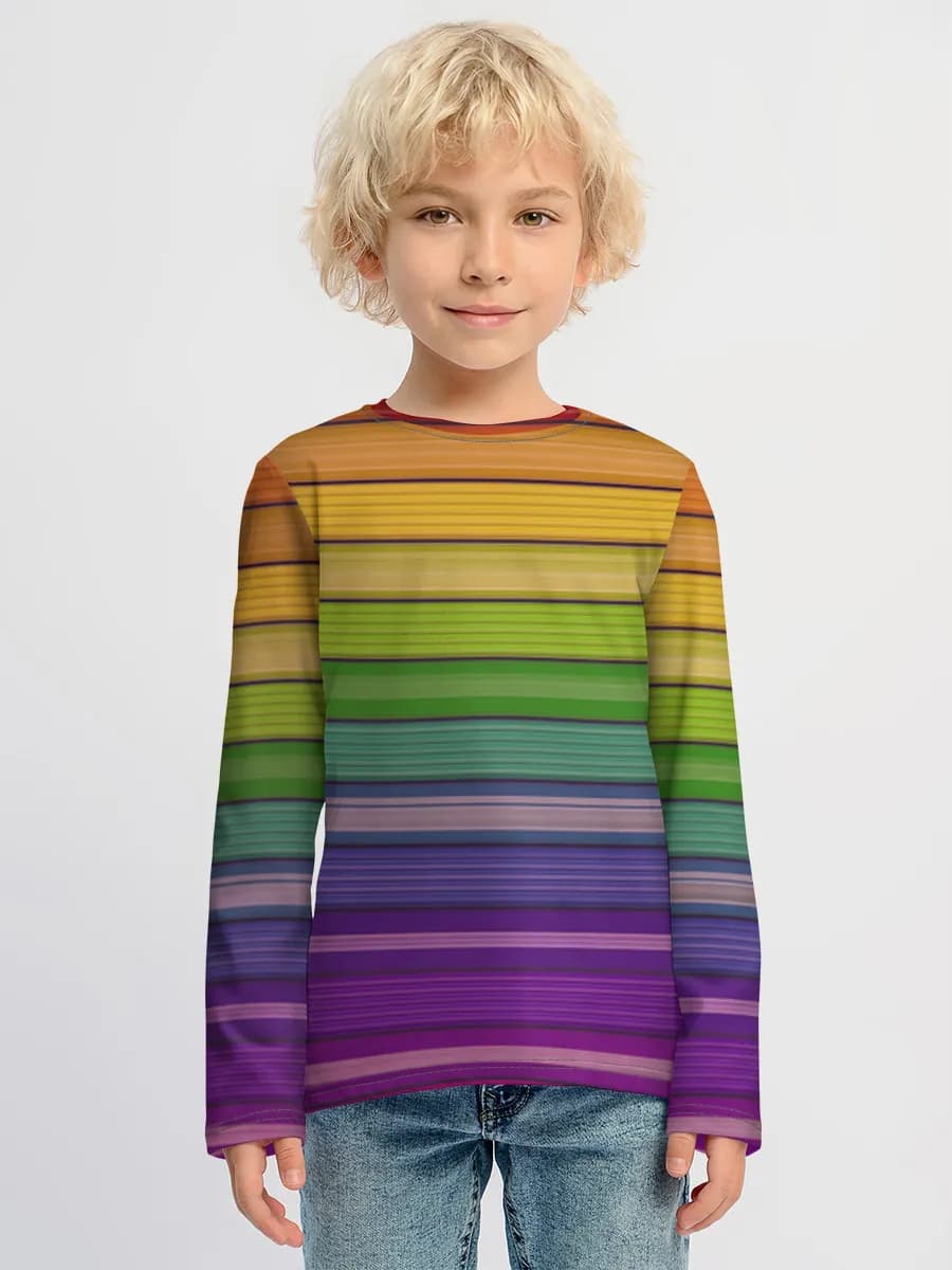 T-shirt Coton Manches Longues Enfant