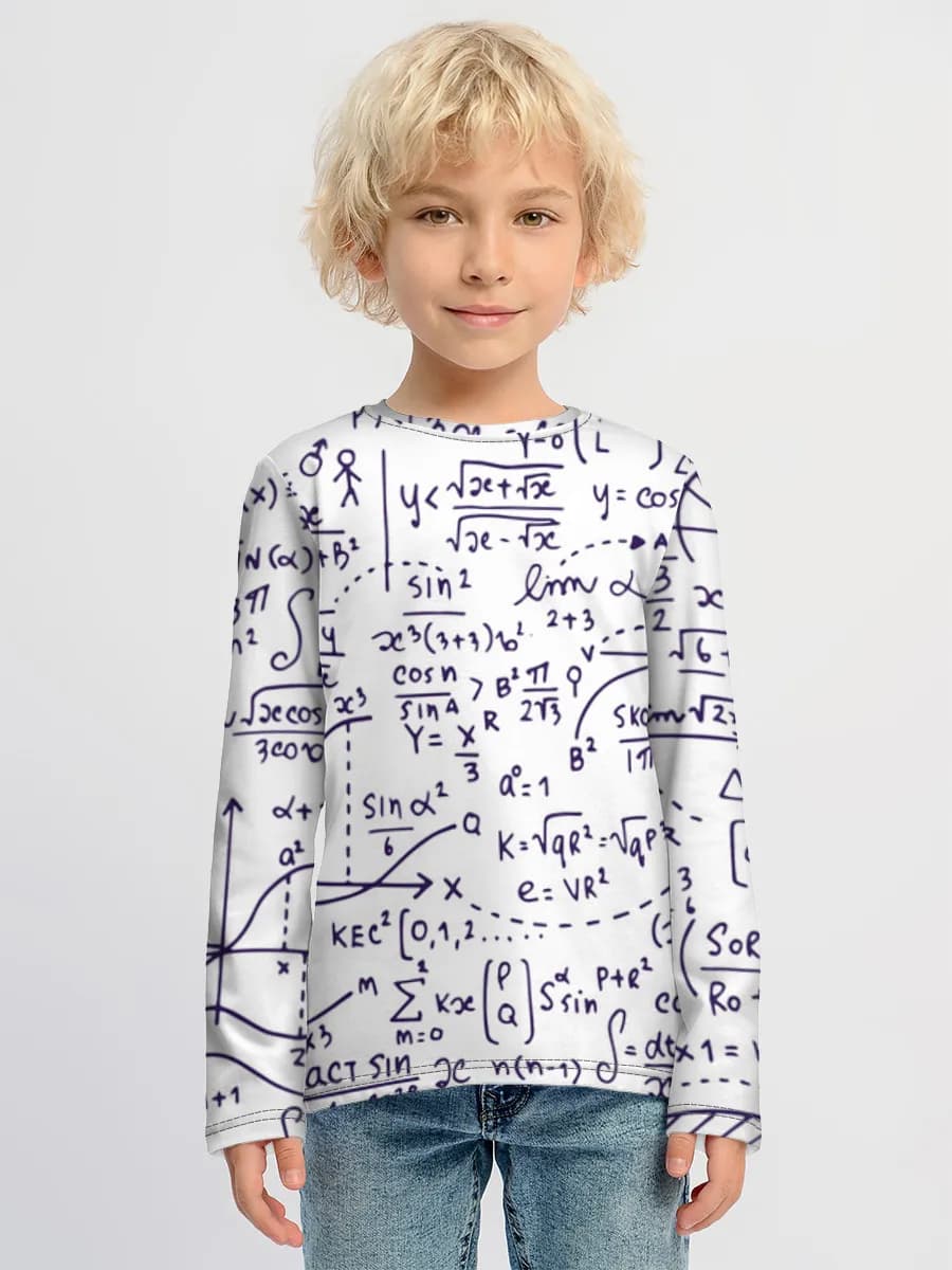T-shirt Coton Manches Longues Enfant