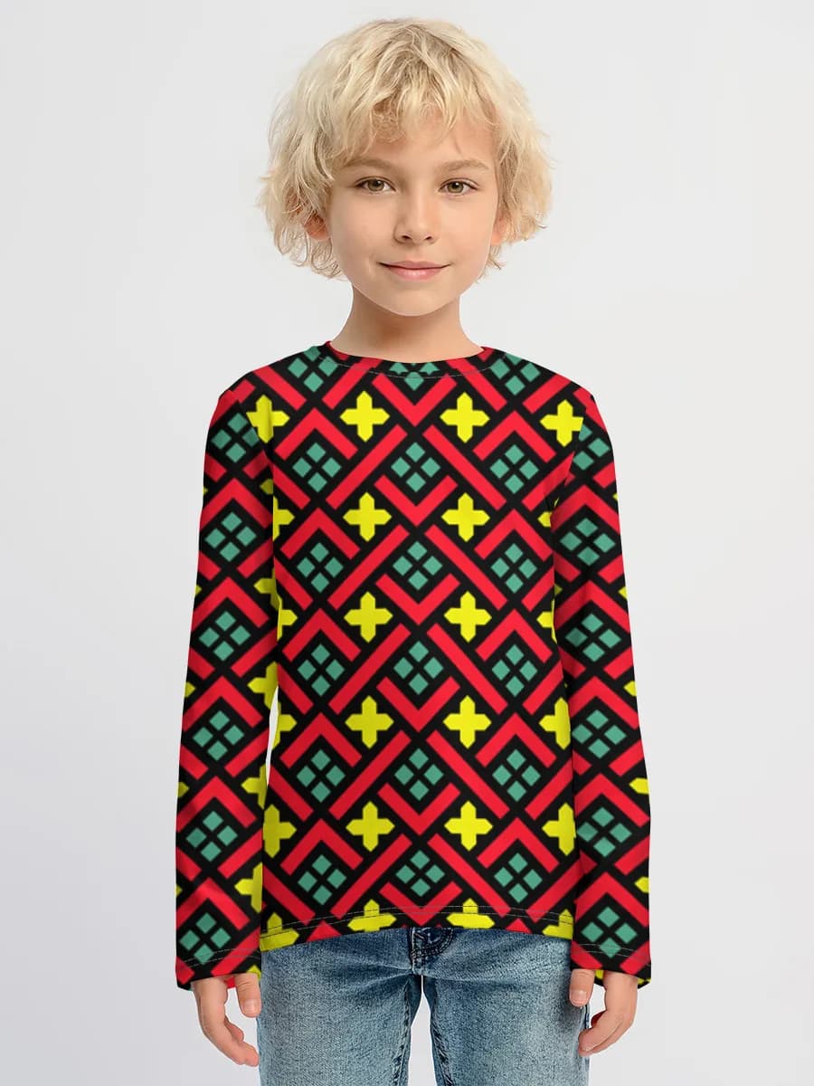 T-shirt Coton Manches Longues Enfant