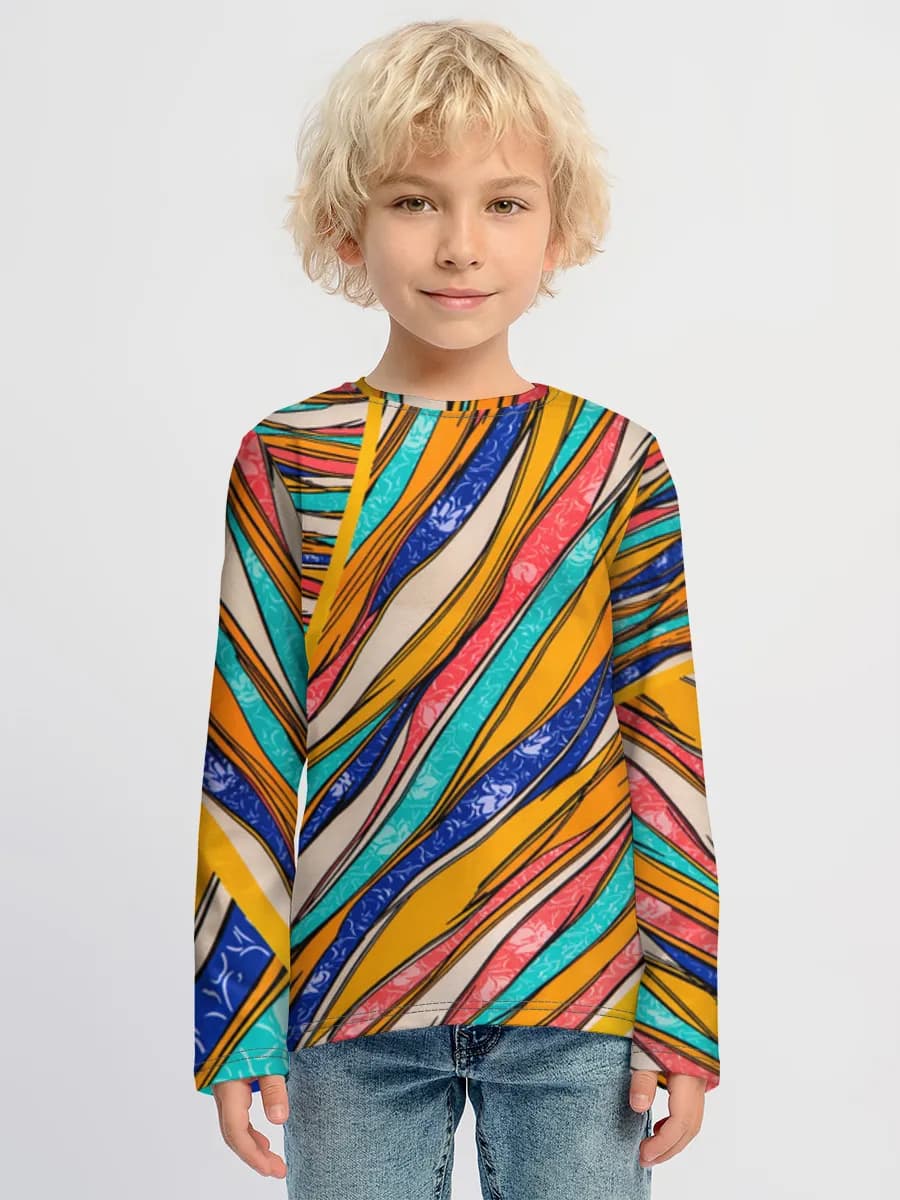 T-shirt Coton Manches Longues Enfant