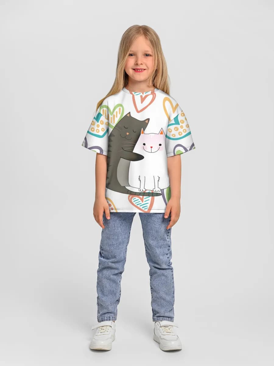 Children's T-shirt. Oversized