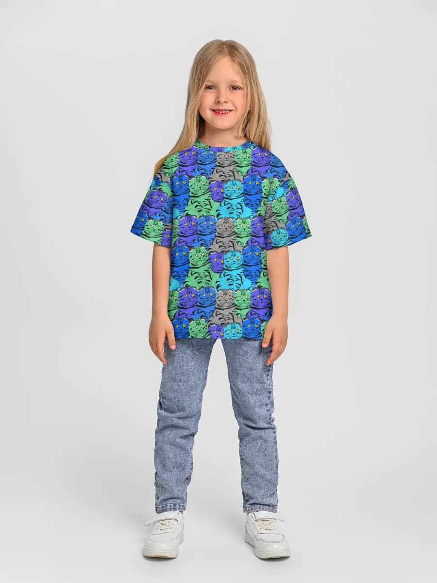 Children's T-shirt. Oversized