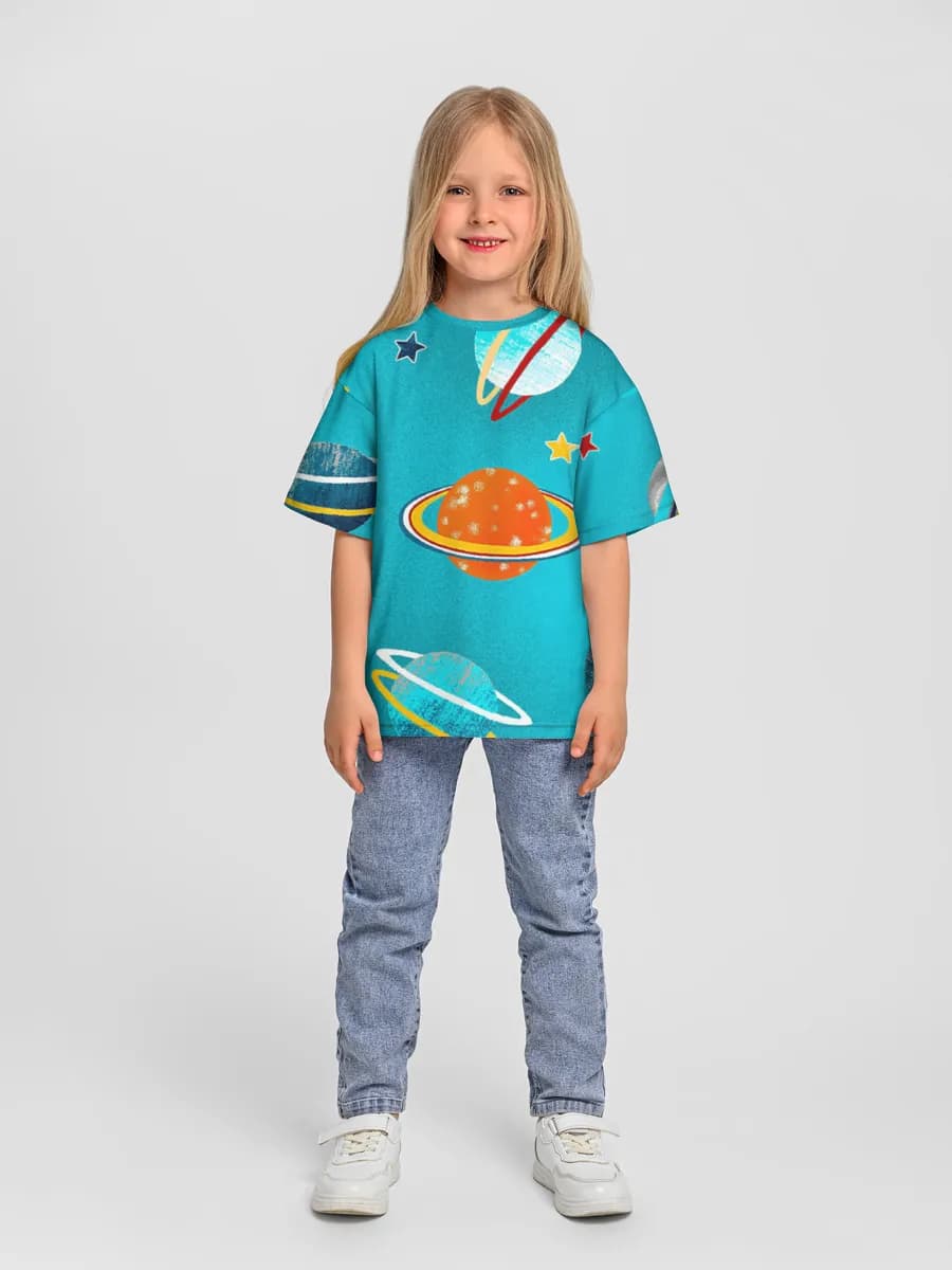 Children's T-shirt. Oversized