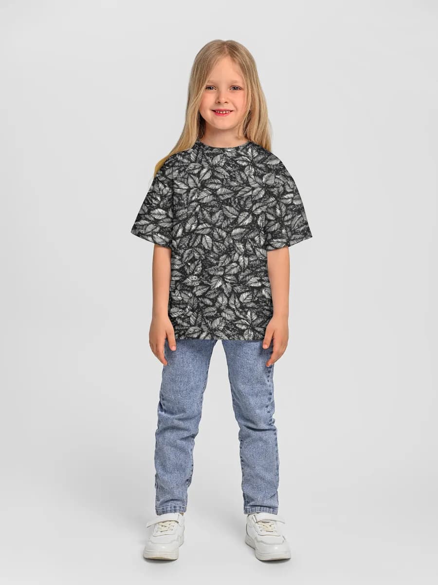 キッズ ビッグシルエットTシャツ
