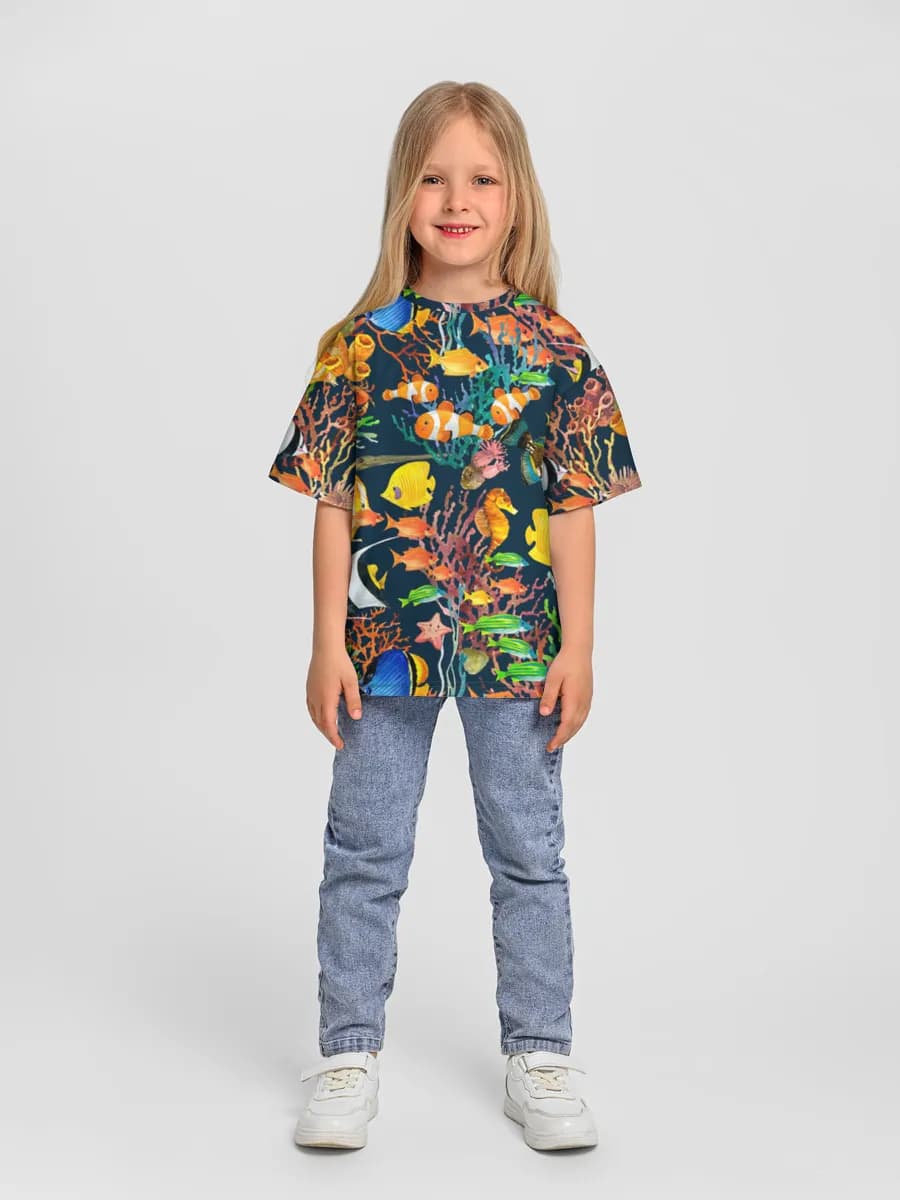 Children's T-shirt. Oversized