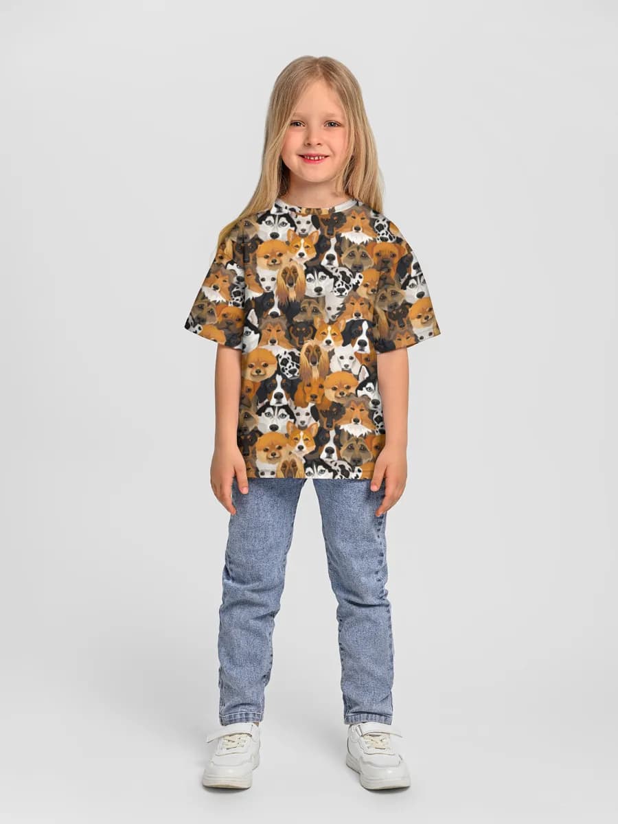 Children's T-shirt. Oversized
