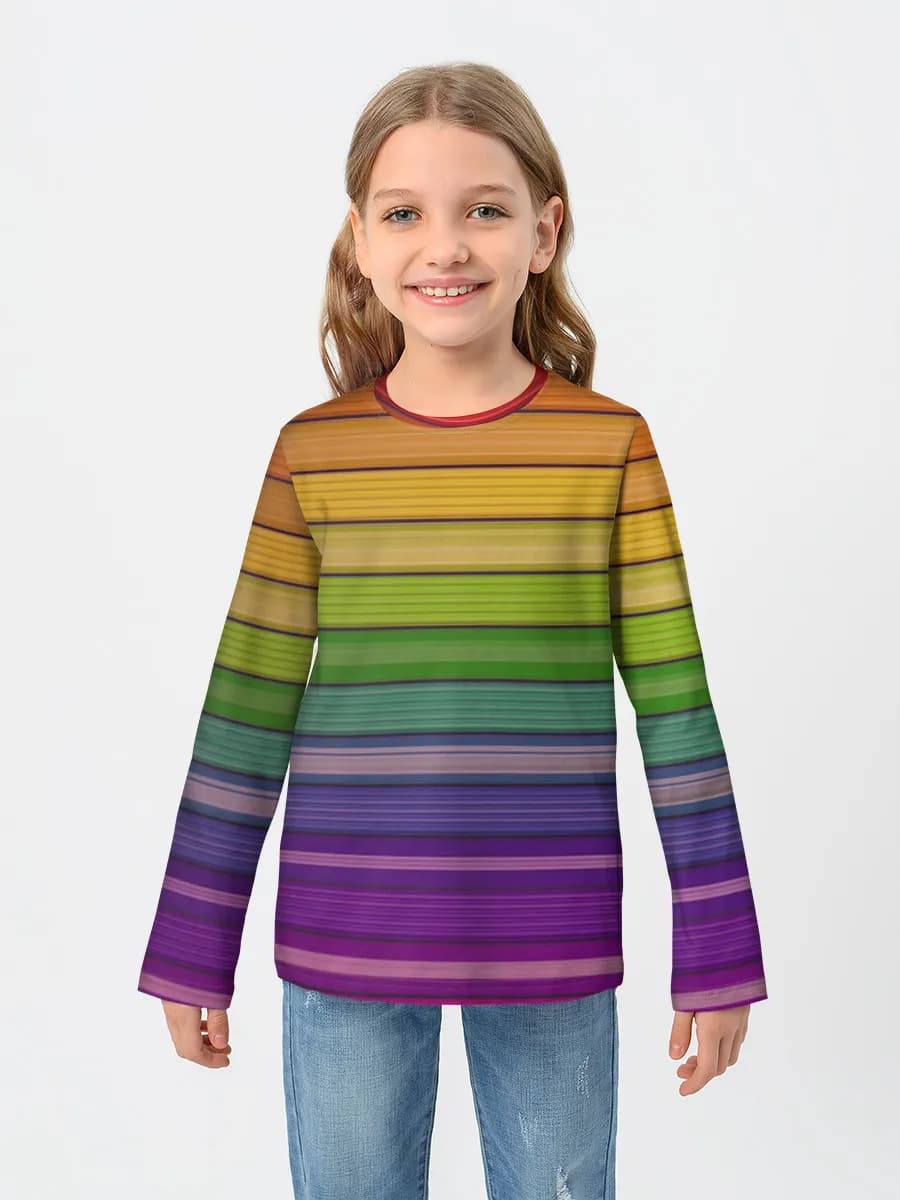 T-shirt Coton Manches Longues Enfant