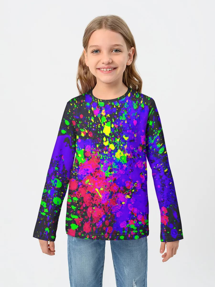 T-shirt Coton Manches Longues Enfant