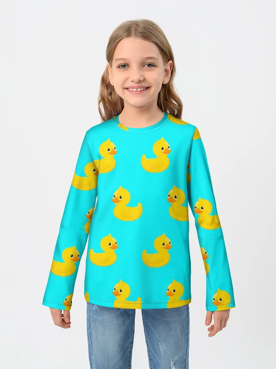 T-shirt Coton Manches Longues Enfant