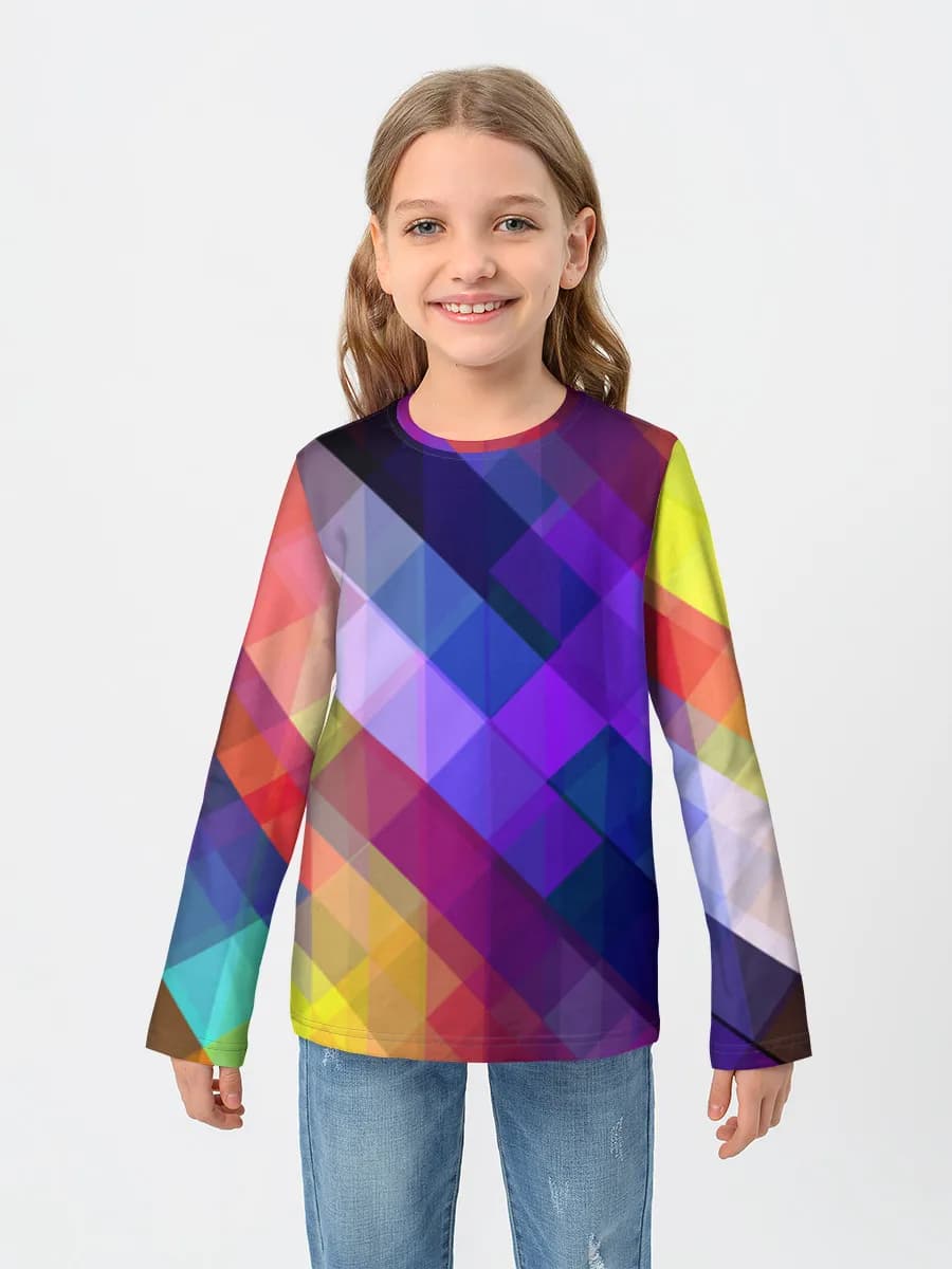 T-shirt Coton Manches Longues Enfant
