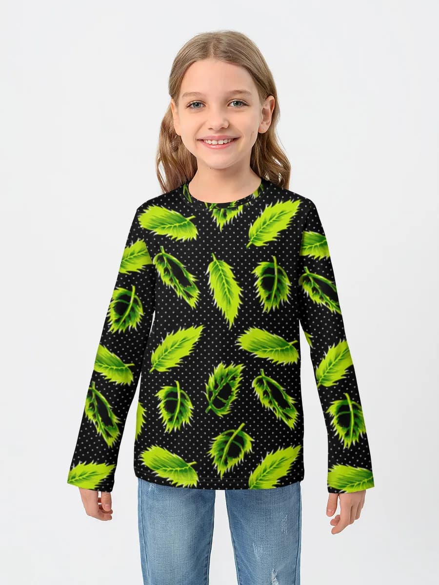 T-shirt Coton Manches Longues Enfant