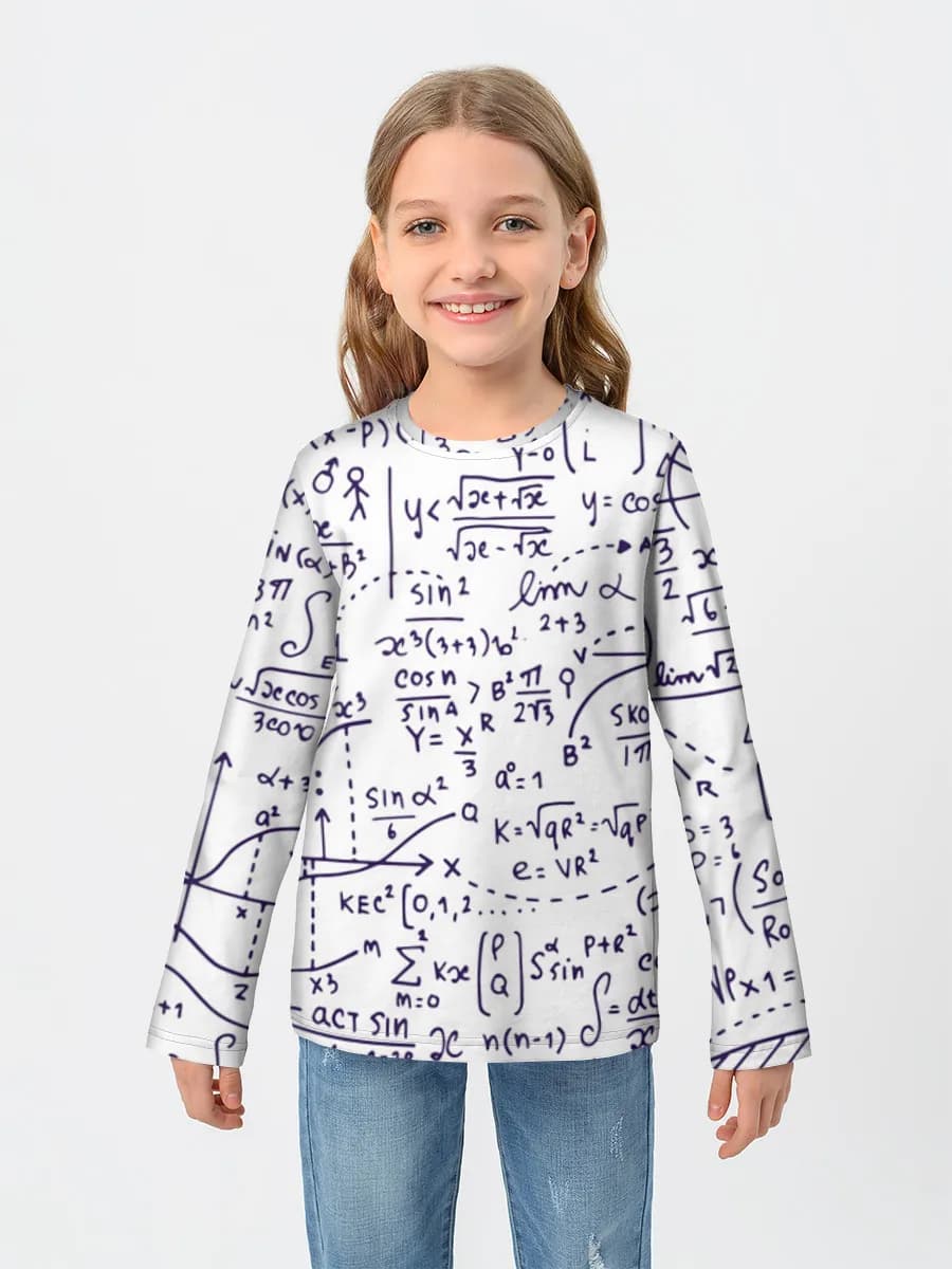 T-shirt Coton Manches Longues Enfant