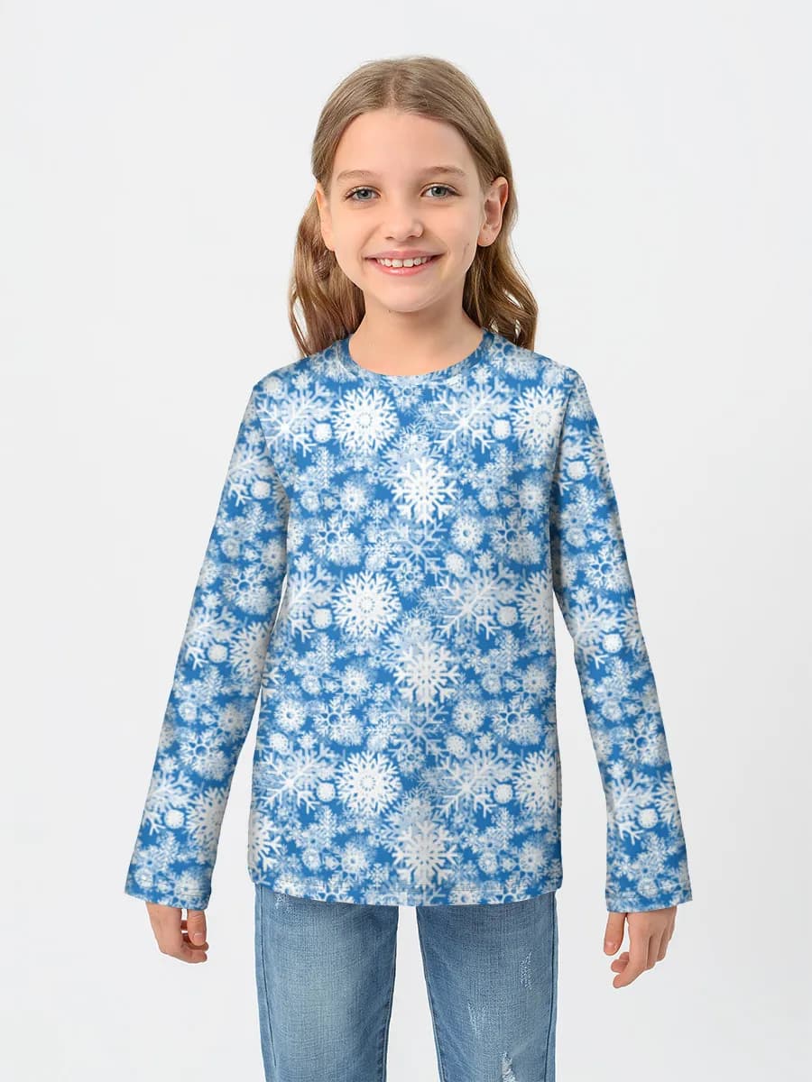 T-shirt Coton Manches Longues Enfant
