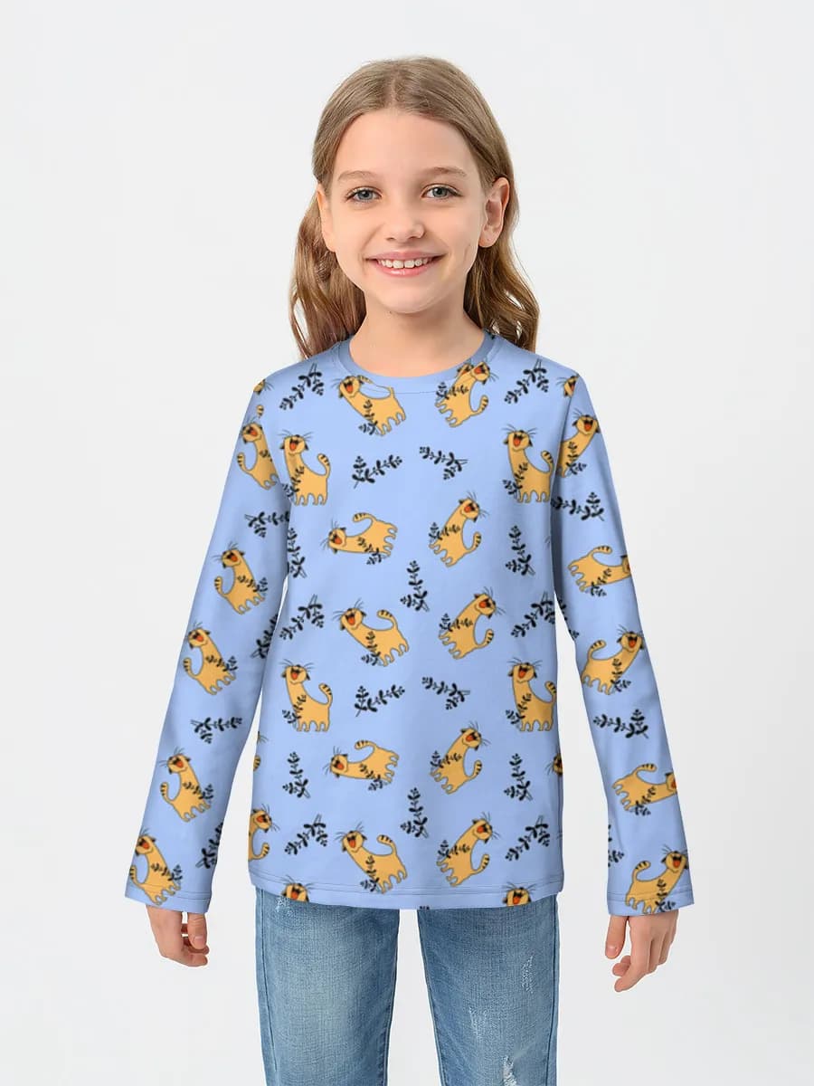 T-shirt Coton Manches Longues Enfant