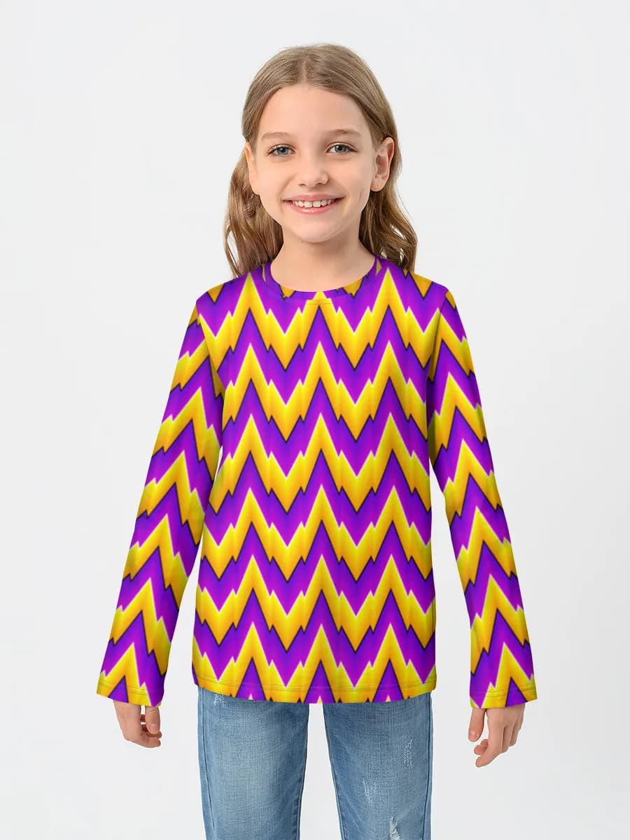 T-shirt Coton Manches Longues Enfant