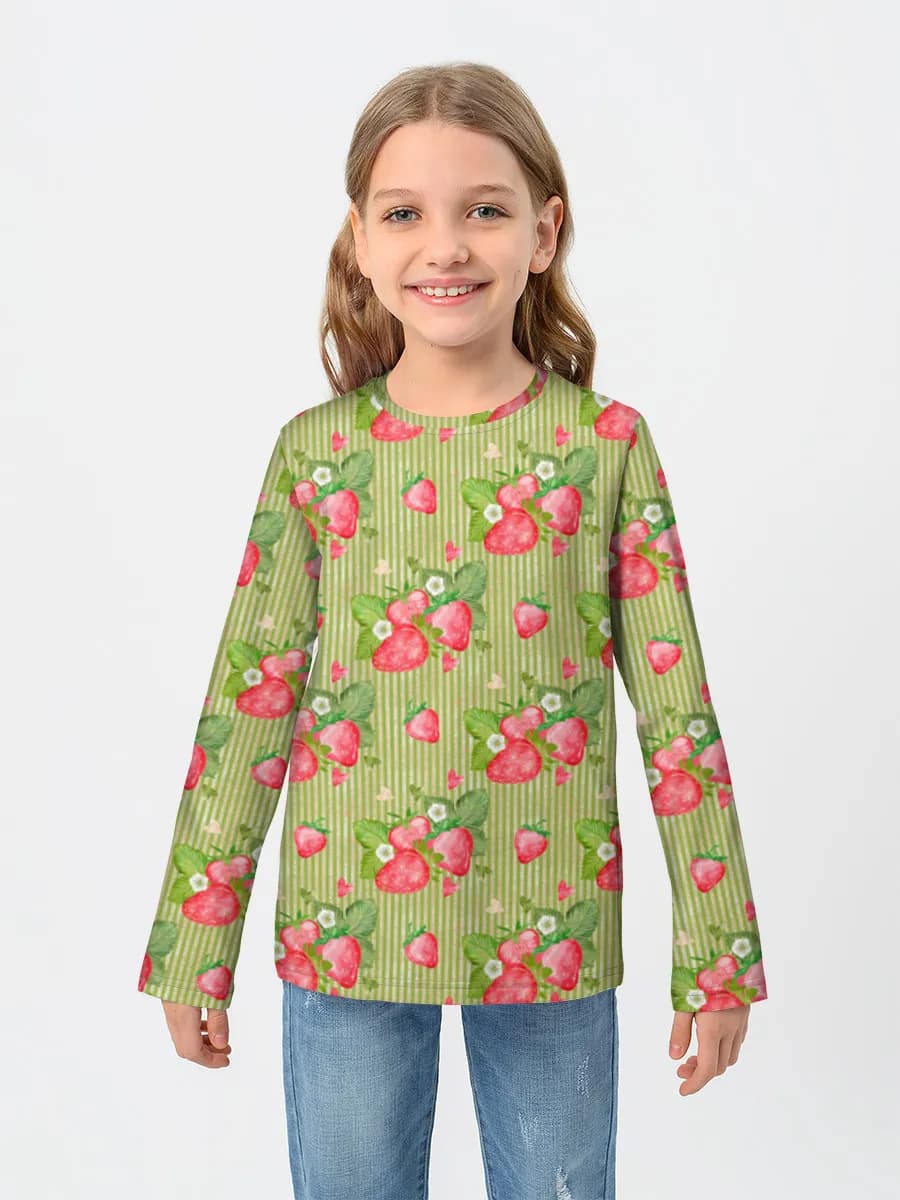 T-shirt Coton Manches Longues Enfant