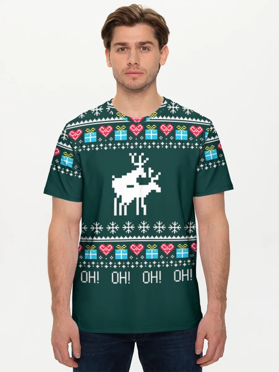 Frecher Rentier-Pullover-Witz