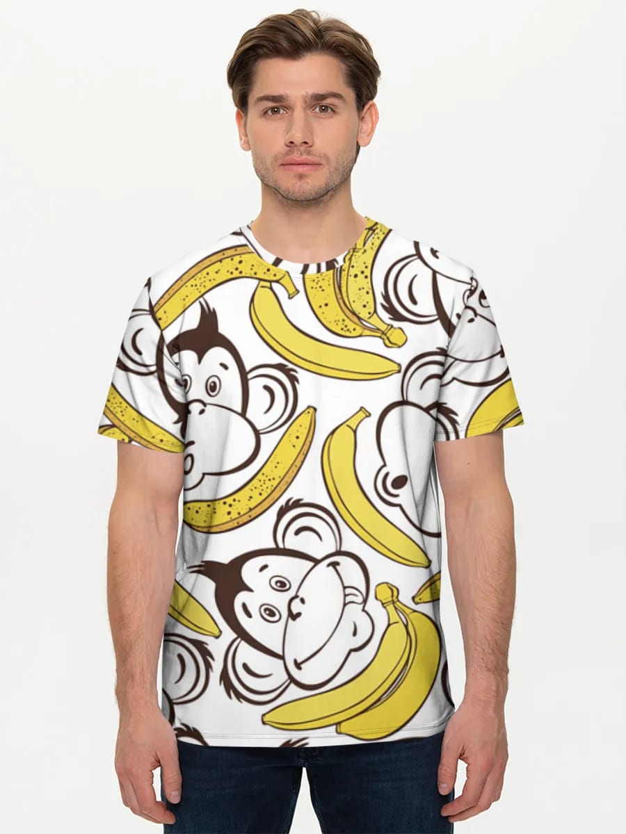 Freche Affen und Bananen