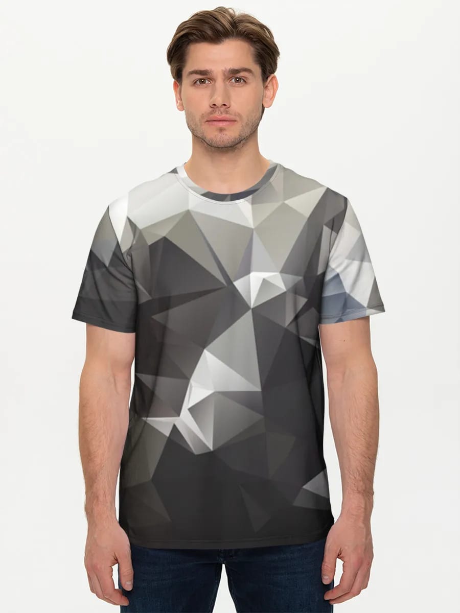 Abstrakte Low Poly Geometrie