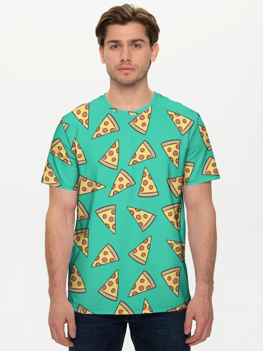 Pepperoni-Pizzastücke