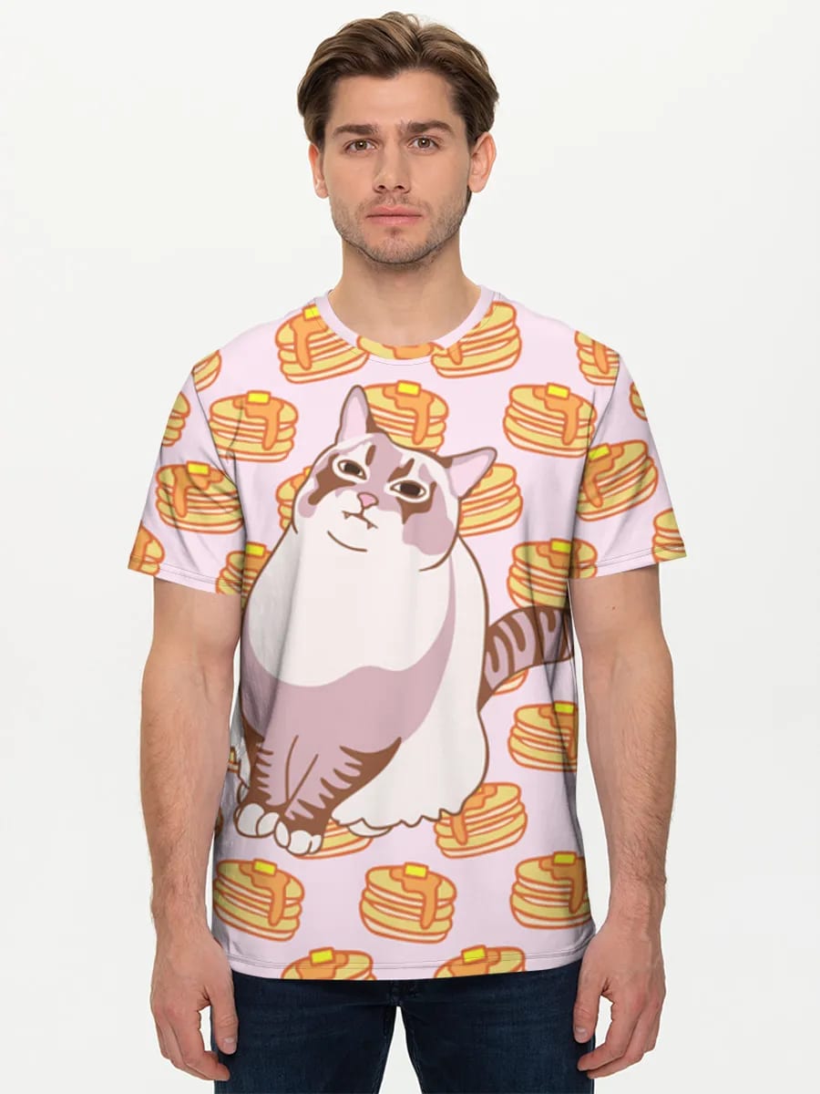 Pfannkuchenliebende Katze