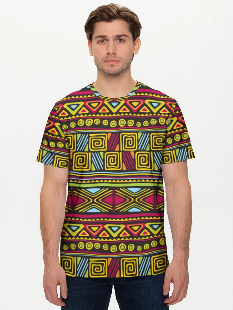 Tribal Geometrische Streifen