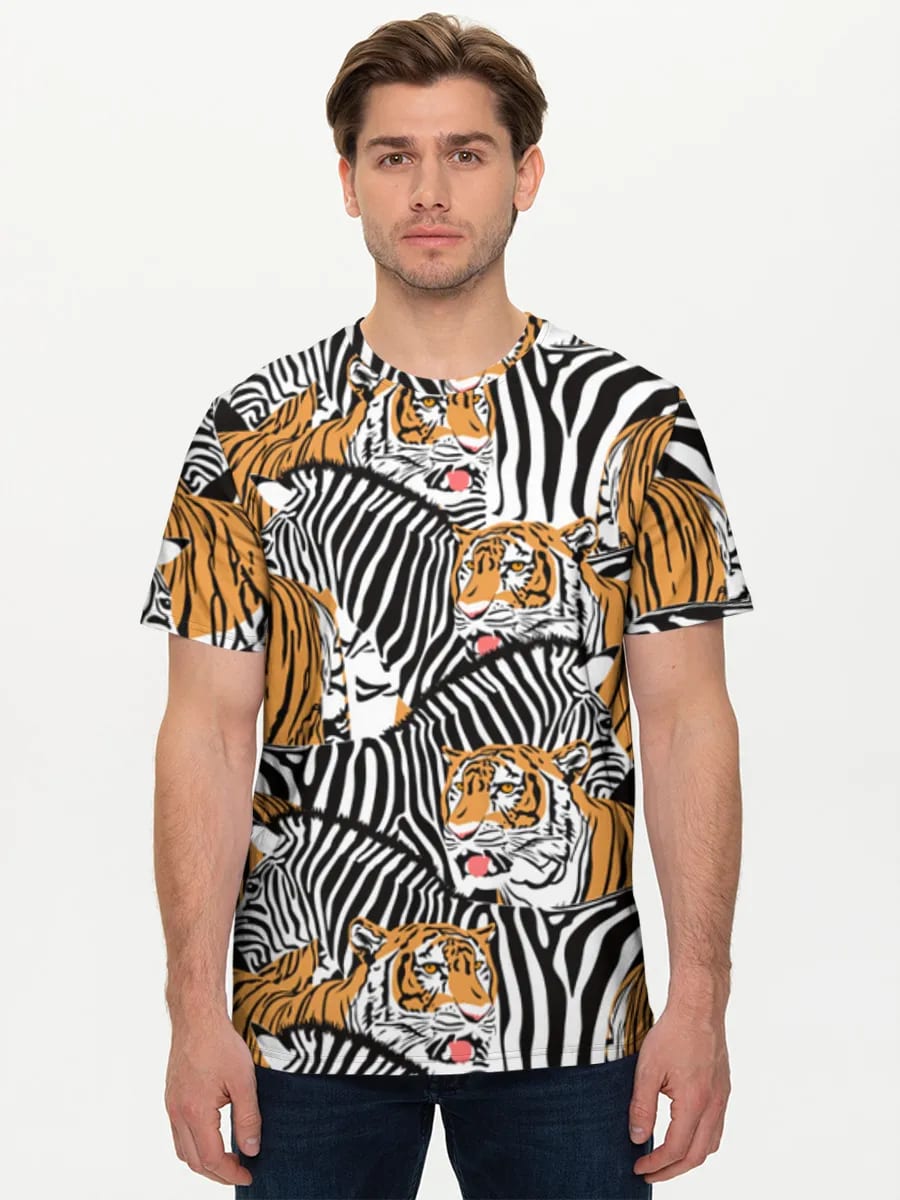 Tiger- und Zebra-Print