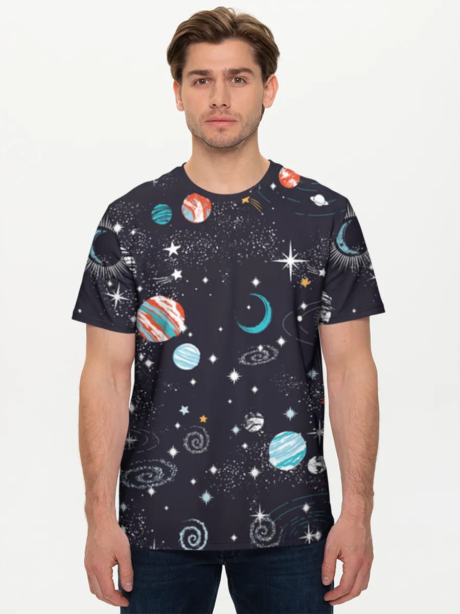 Kosmische Planeten und Sterne