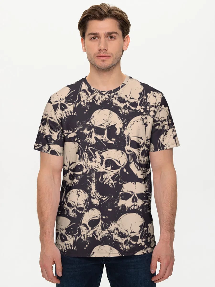 Grunge Skull Collage