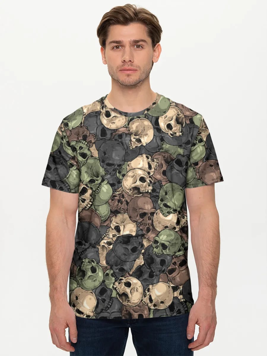 Camo Totenkopf Collage