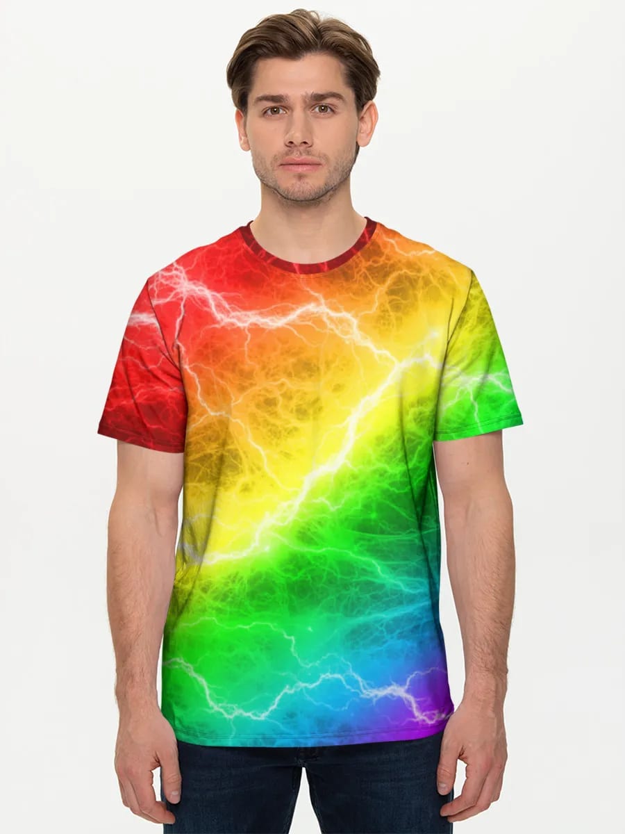 Regenbogen Blitz-Welle
