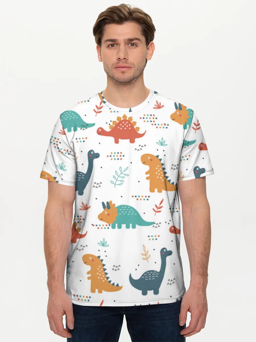 Verspielte Dino-Parade