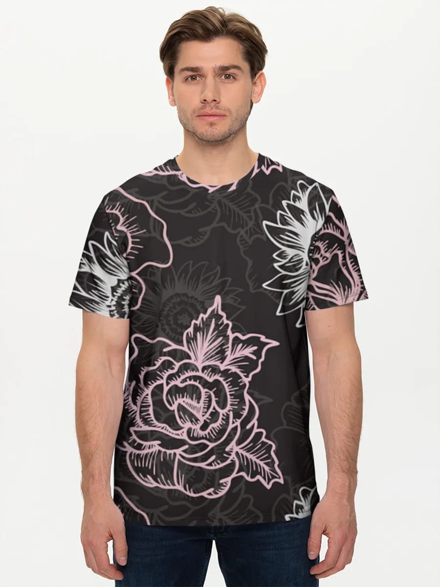 Gothic Florale Linienkunst