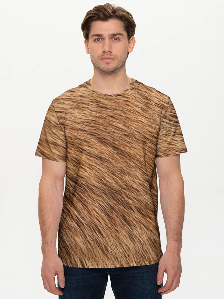 Warme braune Felltextur